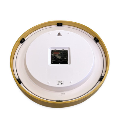 Đồng hồ Rhythm CMG139NR07 Kt 33.5 x 4.0cm, 860g. Vỏ gỗ. Dùng Pin.