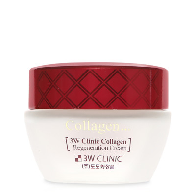 Kem dưỡng trắng da chống lão hóa 3W Clinic Collagen Regeneration Cream 60ml