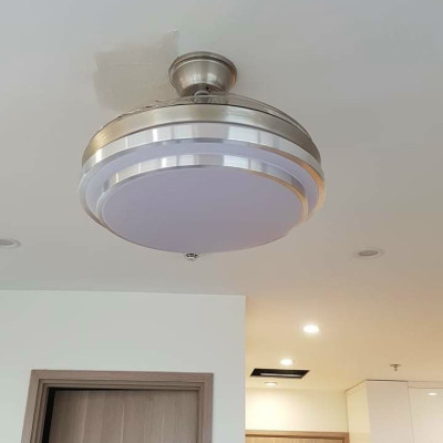 Quạt trần giấu cánh cao cấp - Có điều khiển từ xa - Động cơ DC - Hàng chính Hãng