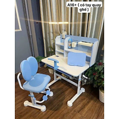 Bộ bàn ghế học sinh thông minh chống cận điều chỉnh cao thấp Juno sofa CTIRSSA16plus+ ngang 80cm 