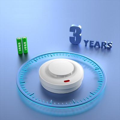 Cảm Biến Báo Khói, Chuông Báo Cháy Thông Minh Linptech Có Wifi Báo Điện Thoại Từ Xa, Không Dây, Hoạt Động Độc Lập