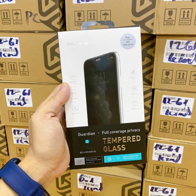 Kính cường lực chống nhìn trộm Nillkin Amazing Guardian dùng cho máy Iphone 12/12 Pro (6.1) - 12 Pro Max (6.7) - Hàng chính Hãng.