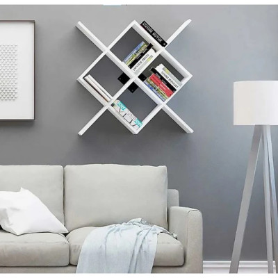 Kệ Gỗ Trang Trí Treo Tường Phá Cách Tundo CTKT505 KT 79x79x19.6cm
