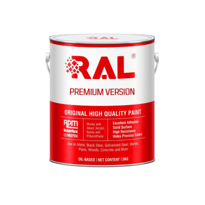 Sơn công nghiệp Alkyd kinh tế RAL RAKYD - 5KG