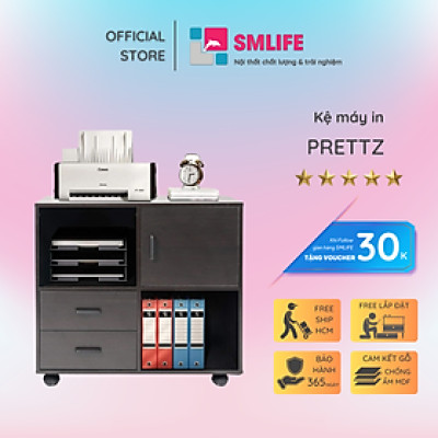 Tủ đựng hồ sơ đẹp, thiết kế thanh lịch SMLIFE Prettz