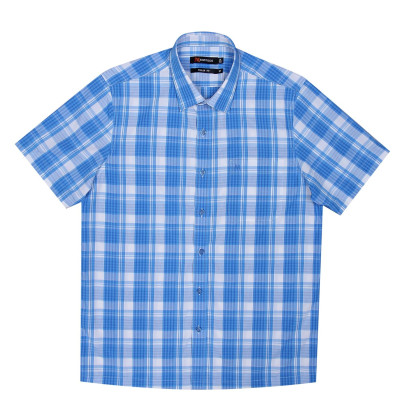 Áo sơ mi nam ngắn tay kẻ caro A1MN468T2-CNCR267-2412-N