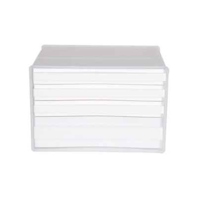 Tủ nhựa đựng tài liệu, hồ sơ giấy tờ văn bản cao cấp đa năng 4 tầng & 5 tầng - A4