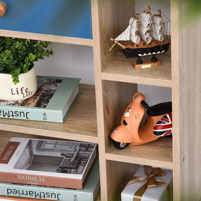 Giá đỡ sách gỗ nhỏ gọn cho gia đình SMLIFE Balwant