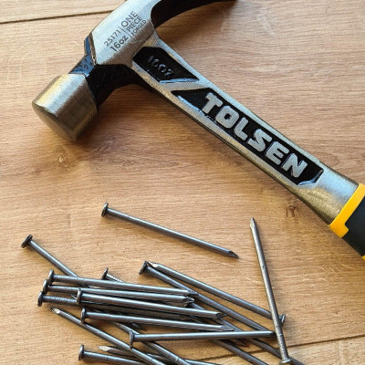 BÚA SỪNG DÊ NGUYÊN KHỐI 16OZ (455g) TOLSEN 25171 - HÀNG CHÍNH HÃNG