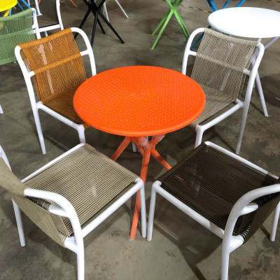 Bộ bàn ghế Cafe Juno Sofa ngoài trời,  trong nhà  - 4 ghế