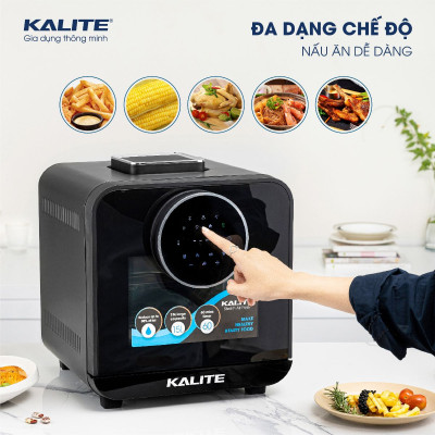 Nồi Chiên Hơi Nước Chiên Hấp Kalite Steam Star Tiêu Chuẩn Châu Âu Dung Tích 15 Lít Công Suất 1635W - Hàng Chính Hãng