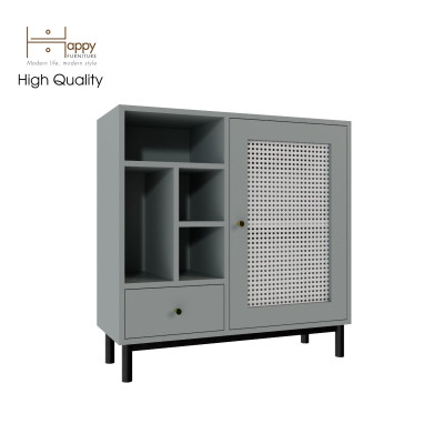 [Happy Home Furniture] ROTAN, Tủ lưu trữ 1 ngăn kéo - chân sắt, 84cm x 32cm x 84cm ( DxRxC), TCM_129
