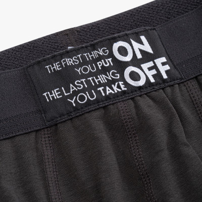 Combo 3 quần lót nam cotton lành tính dáng trunk thoáng mát thấm hút mồ hôi ONOFF màu ngẫu nhiên- 18UQ24A035-55