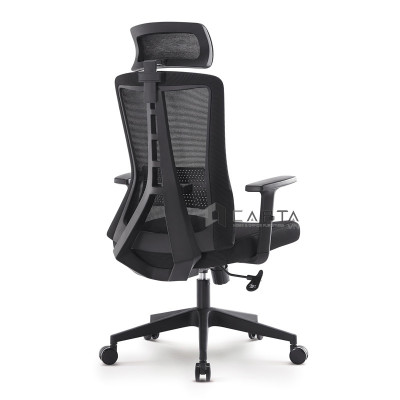 Ghế lưới làm việc tại nhà cao cấp CM4541-M Nội thất Capta Ghế trưởng phòng lưng cao có tựa đầu tay chữ T điều chỉnh độ cao Office Chair