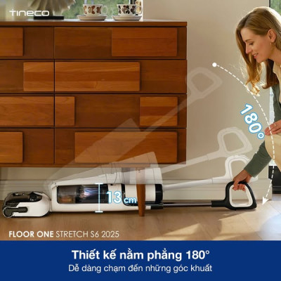 Máy hút bụi Tineco S6 Stretch 2025 Hàng chính hãng
