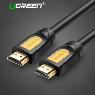 Ugreen UG11185HD101TK 2M màu Vàng Cáp tín hiệu HDMI chuẩn 2.0 hỗ trợ phân giải 4K * 2K 60hz cáp dẹt - HÀNG CHÍNH HÃNG