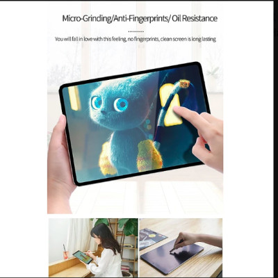Dán màn hình  iPad Paper-like dành cho iPad Gen 7/8/9 10.2inch, Ipad Pro 11inch 2018/2020/2021/Air 4/Air 5, iPad Pro 12.9 2018/2020/2021, iPad Gen 10 chống vân tay cho cảm giác vẽ như trên giấy - Hàng Chính Hãng