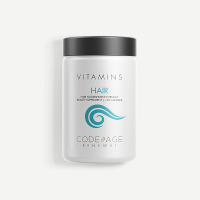 Viên uống cho tóc CodeAge HAIR VITAMINS - cải thiện nang tóc, kích thích mọc tóc, và cân bằng hệ vi sinh trên da đầu