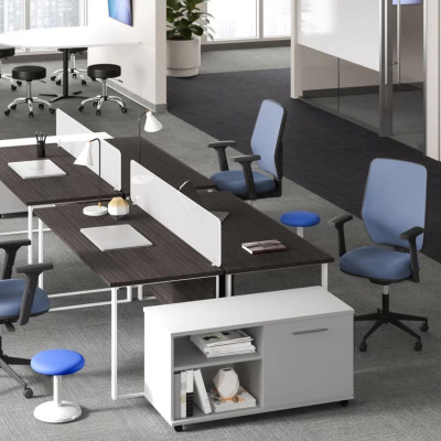 Kệ để máy in gỗ hiện đại SMLIFE Peruru