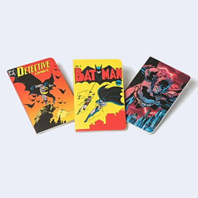 Dc Comics: Batman Through The Ages Pkt Notebk (Set Of 3)