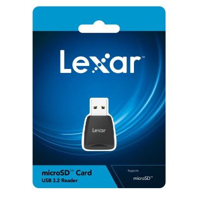 Đầu đọc thẻ nhớ Lexar LRW330U microSD USB 3.2 Type A Gen 1, Tốc độ đọc 170Mb/s - Hàng chính hãng