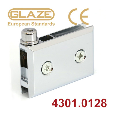 Bản lề tủ kính 0128