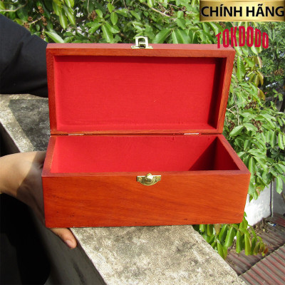 Hộp Đựng Trang Sức, Vật Phẩm Văn Phòng TOKDODO Gỗ Tự Nhiên Chạm Mã Đáo Thàng Công