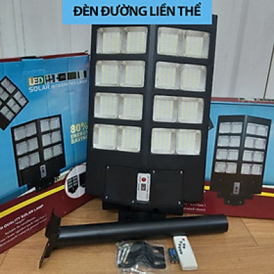 Đèn Năng Lượng Mặt Trời 500W Liền Thể Kép