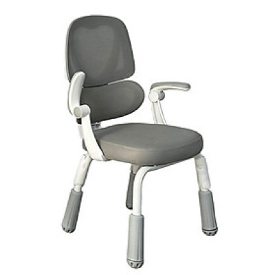 Ghế học sinh học bài chống gù CE1026-M Nội thất Capta Ghế ngồi học bài tại nhà lưng lưới nệm vải khung tay nhựa điều chỉnh được chân sắt sơn tĩnh điện