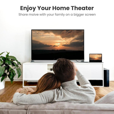 Ugreen 80602 3M HDMI 2.1 8K 60Hz 4K 120hz màu đen Cáp Ultra HD Cao Cấp Ugreen HD135 - Hàng Chính Hãng