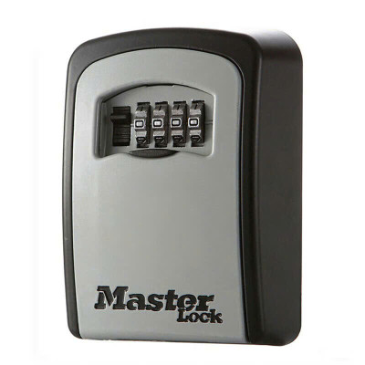 Hộp Khóa Số Đựng Chìa Khóa Master Lock 5401MCND, có thân bằng thép cứng, phủ sơn, nắp che vòng số giúp bảo vệ và sử dụng