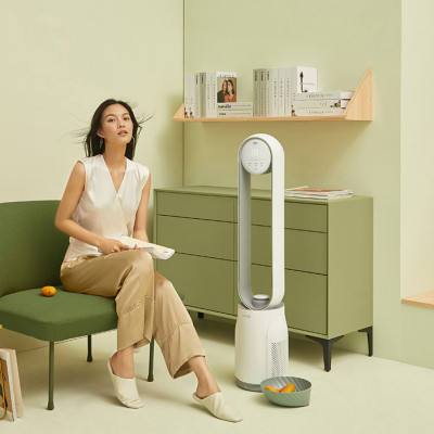 Quạt Không Cánh Xiaomi Keheal A4 Pro Bản Tiếng Việt Diệt Khuẩn UV Kiêm Lọc Không Khí - Hàng Nhập Khẩu