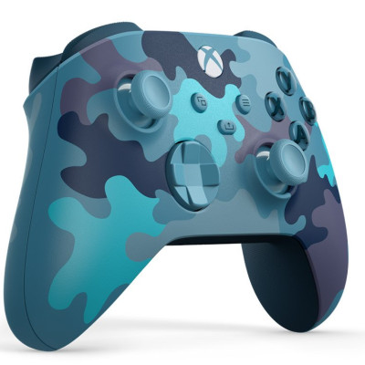 Tay Cầm  chơi game Wireless Controller Xbox Series XS Mineral Camo-Camo Xanh hàng nhập khẩu
