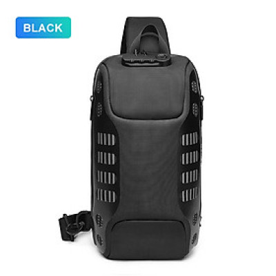 Túi đeo chéo ngực Ozuko chống trộm không thấm nước đa năng thời trang dành cho nam