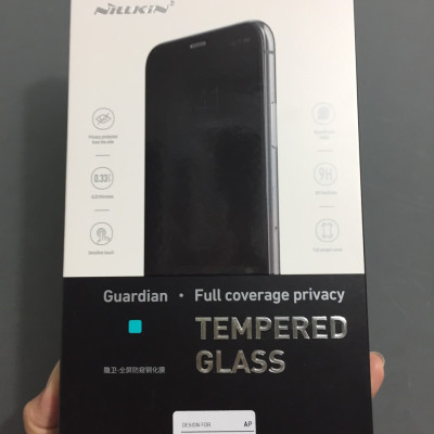 Kính chống nhìn trộm full màn hình cho iP 14 Pro / 14Pro Max  Nillkin Guardian -  Hàng chính hãng