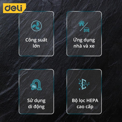 Máy Hút Bụi Cầm Tay Chính Hãng Hàng Nhập Khẩu Công Suất Cao-Nhỏ Gọn, Tiện Lợi - Hút Bụi Ô Tô, Giường Sofa, Bàn Làm Việc 