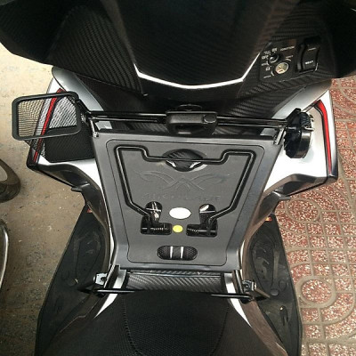 Baga nhựa Khung thép gắn Airblade 2013 đến 2020 hàng chất lượng kèm rổ nhỏ