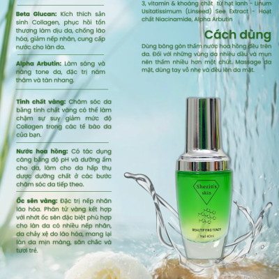 Serum cung cấp ẩm Beautifying toner
