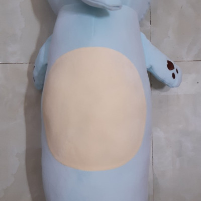 Gối nhồi bông thú cưng , Voi xanh ,Stuffed animal pillow (elephant, jade color),ide: 18 x 18 x 69cm Sản xuất tại Cty TNHH Xuất Nhập Khẩu NTV Việt Nam