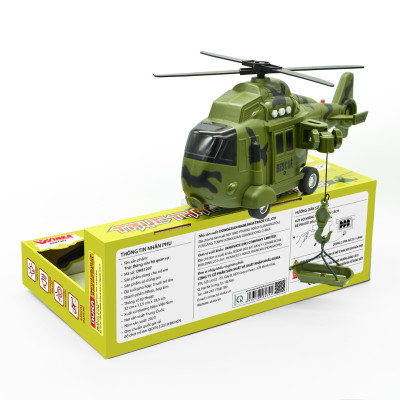 Đồ Chơi Trực Thăng Cứu Hộ Quân Sự DK81207