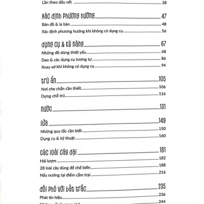 Sinh Tồn Giữa Thiên Nhiên Cẩm Nang Toàn Tập Về Dã Ngoại