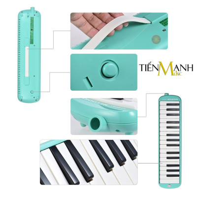 Kèn Melodion Suzuki 32, 37 Phím MX-32D, MX-37 Study Pianica Melodica MX32, MX37, MX32D Hàng Chính Hãng - Kèm Móng Gẩy DreamMaker