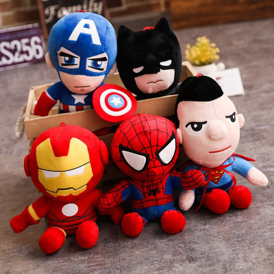 Gấu bông cho bé siêu nhân, siêu anh hùng, người nhện, người dơi, người sắt, đội trưởng mỹ