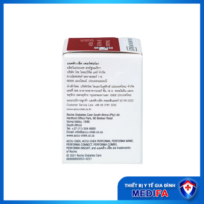 Hộp 50 Que Thử Đường Huyết ACCU-CHEK Performa