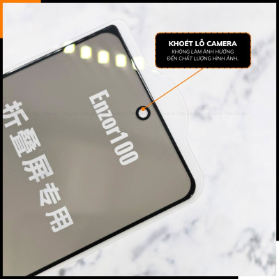 Kính cường lực cho Samsung Galaxy Z Fold 6 chống nhìn trộm full màn hình chính hãng KUZOOM - hàng chính hãng
