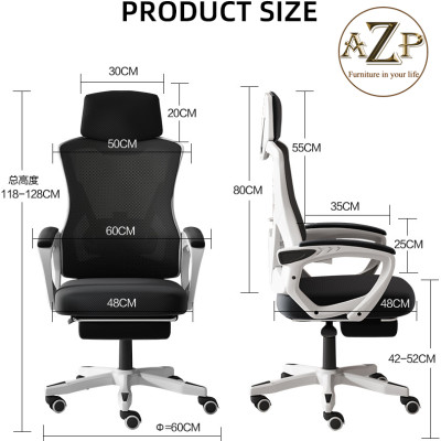 Ghế Giám Đốc, Ghế Văn Phòng AZP-9908 Hỗ Trợ Cột Sống Lưng, Có Ngả Lưng & chuẩn Ergonomic 