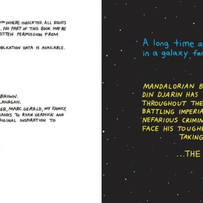 Sách - Star Wars: The Mandalorian and Child by Jeffrey Brown (UK edition, Hardcover)