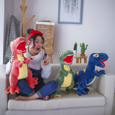 Gấu bông khủng long bạo chúa Dinosaur mạnh mẽ siêu ngầu (30cm--->60cm) vải nhung mềm mịn cao cấp, an toàn cho bé