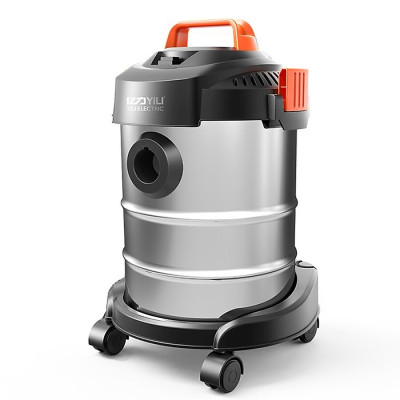 Máy hút bụi công nghiệp đa năng khô và ướt ABG Yili YLW-6263A loại 12 lít công suất 1200W - thùng inox kèm phụ kiện hút bụi 9 món - Hàng Chính Hãng