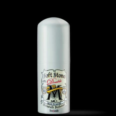 Lăn Khử Mùi Đá Khoáng Dạng Sáp Cho Nam Deonatulle Soft Stone Double Non-Menthol For Men 20G
